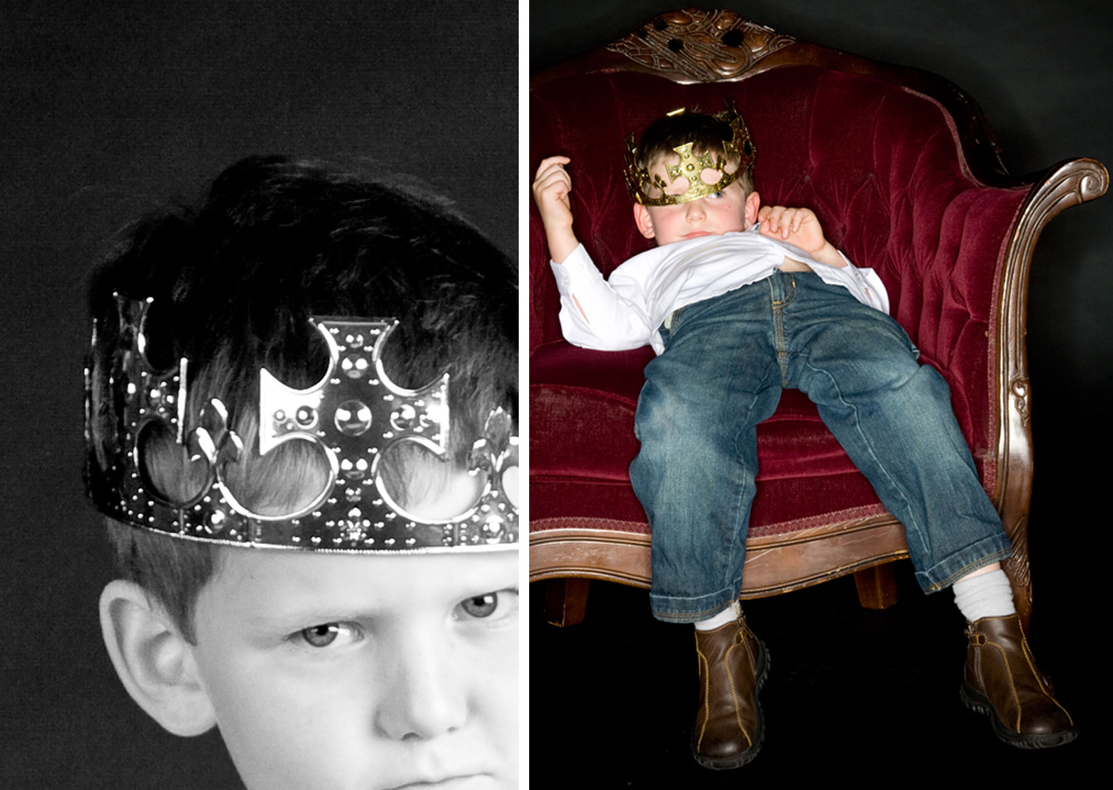Boy with Crown